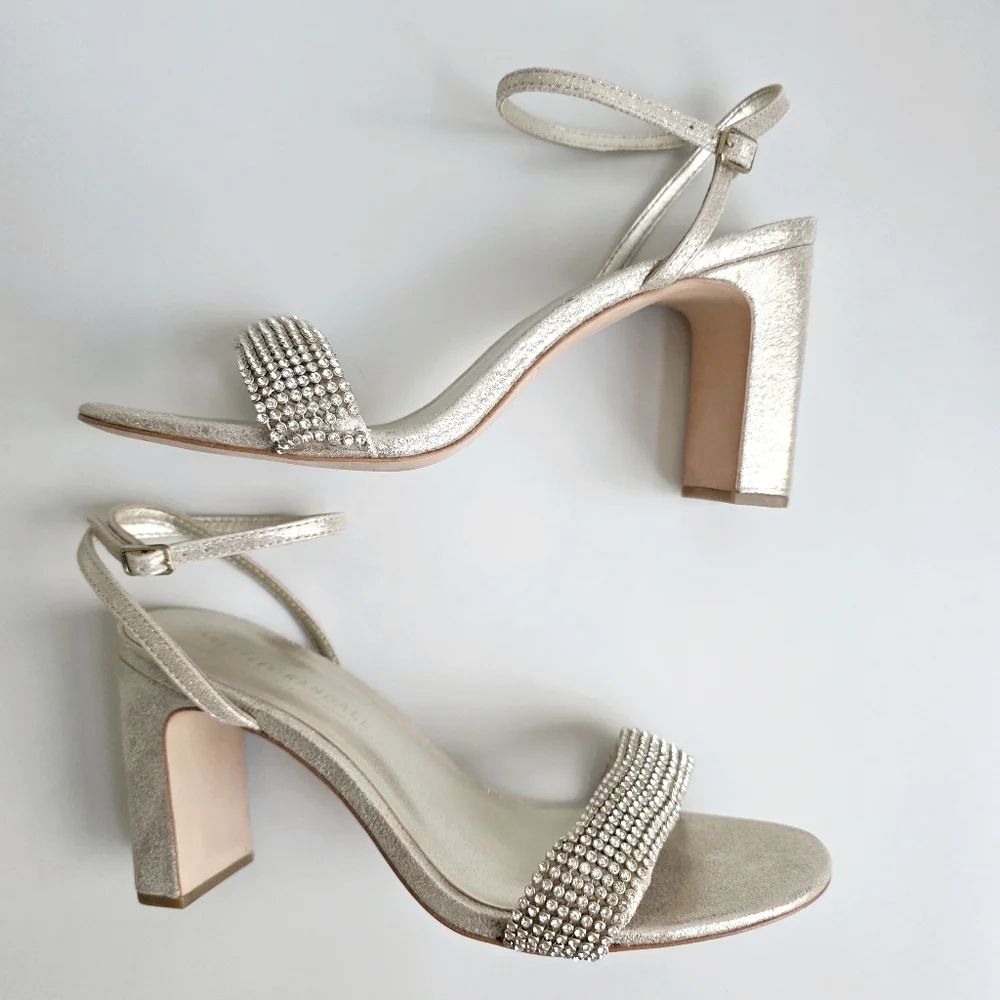 Loeffler Randall Shay Rhinestone Heels 7